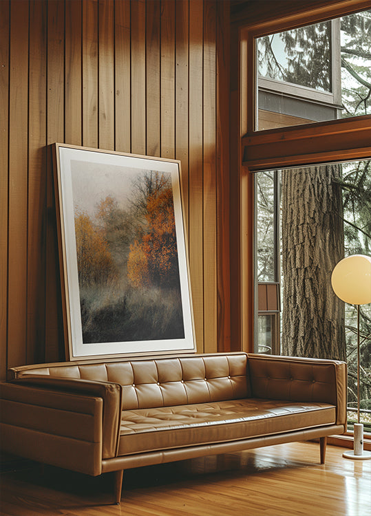 Pôster da floresta de outono