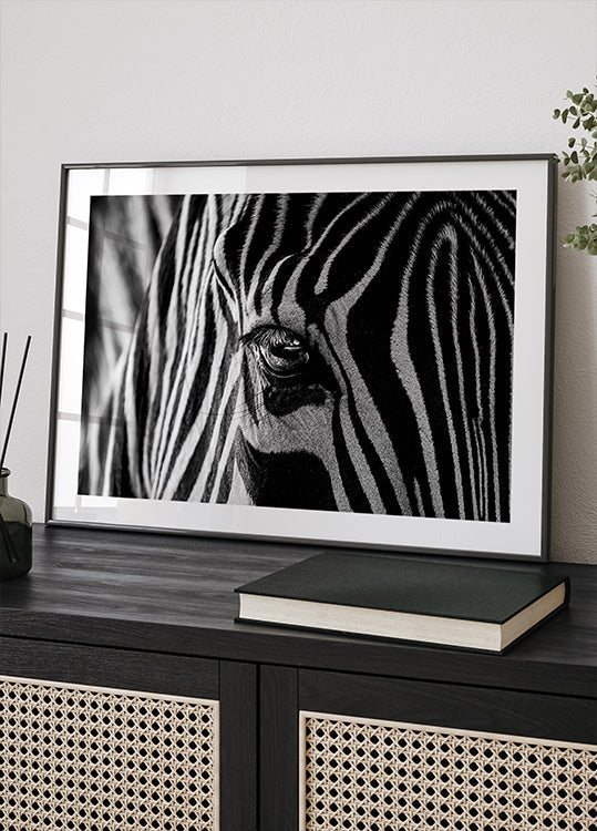 Pôster Zebra Abstrata