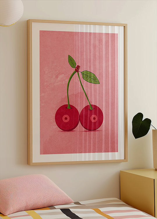 Póster Peitos de cereja