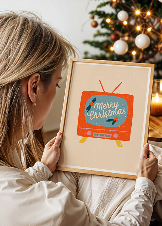 Póster Happychristmasno72