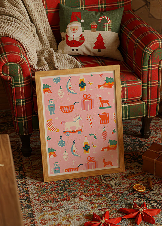 Póster Happychristmasno71