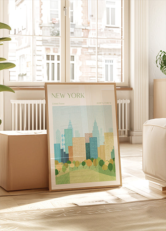 Pôster Nova York, Central Park