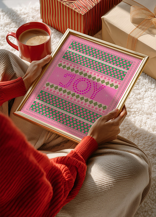 Póster Alegria Brilhante