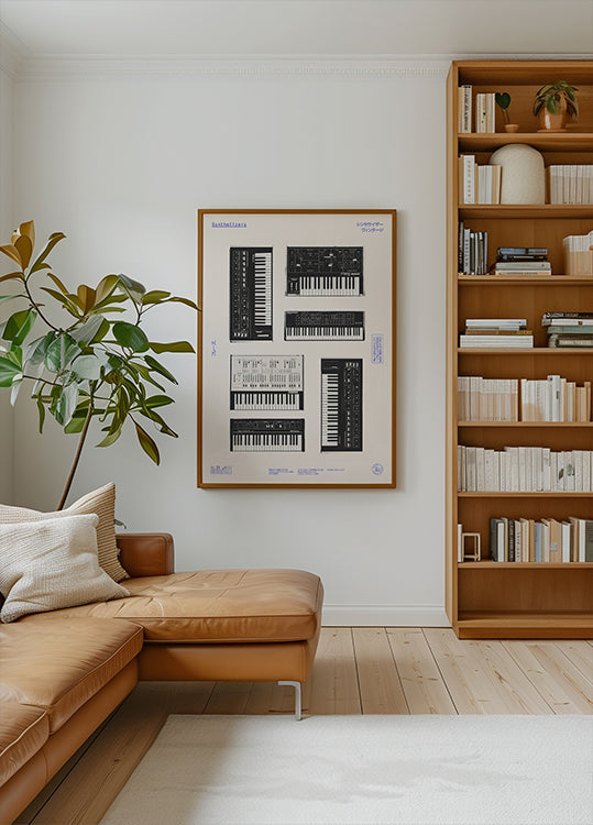 Pôster Sintetizadores