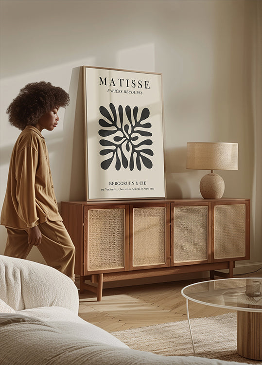 Póster Matisse floral 1