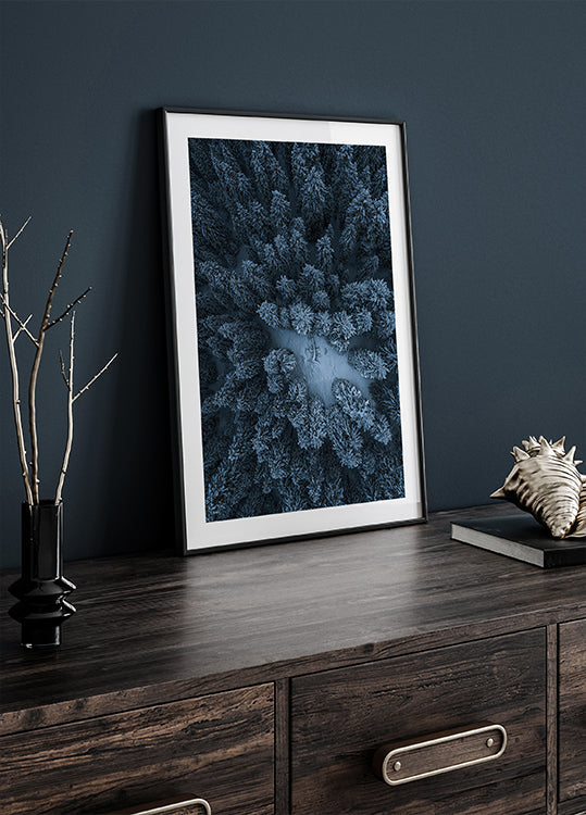 Póster Textura da floresta