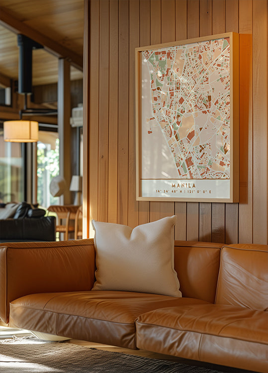 Pôster Tons Pretos 46 da Terra dos Mapas