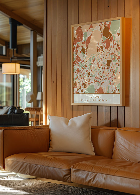 Pôster Tons Pretos 79 da Terra dos Mapas