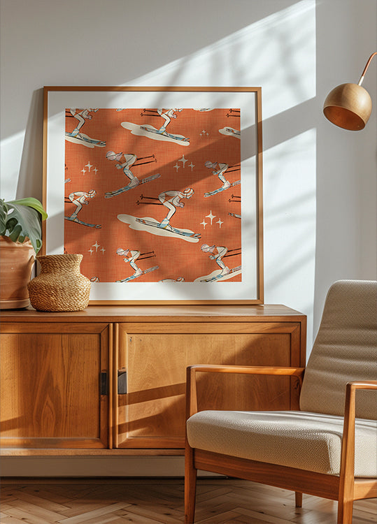 Esportes de inverno Retro Vintage Ski Blue.png (NOVO)