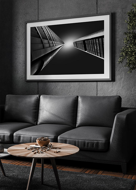 Póster Levante para a luz