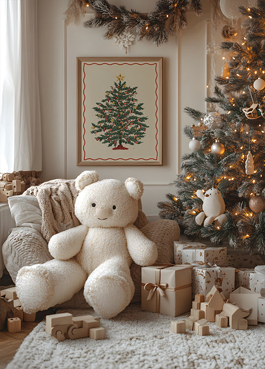 Póster Árvore de Natal