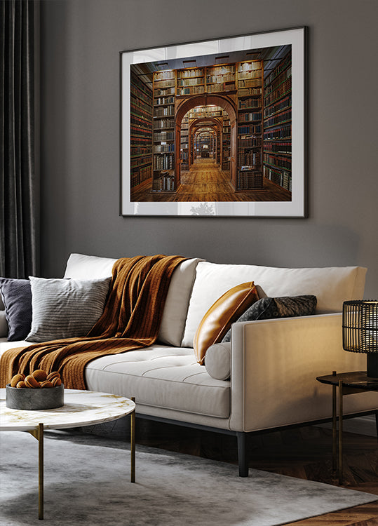 Pôster da Biblioteca de Ciências da Lausitziana Superior