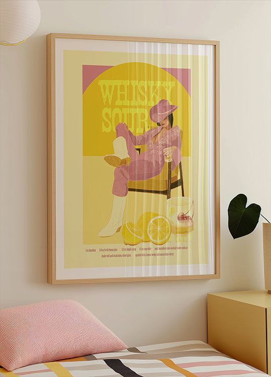 Pôster Cópia Rosa Jlr Whiskysour