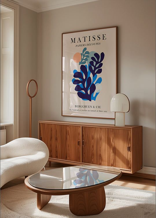 Póster Matisse floral 5
