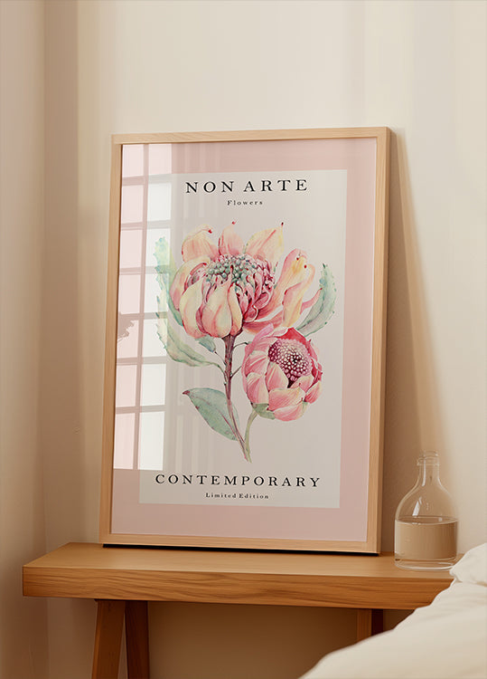 Póster Non Arte rose flower