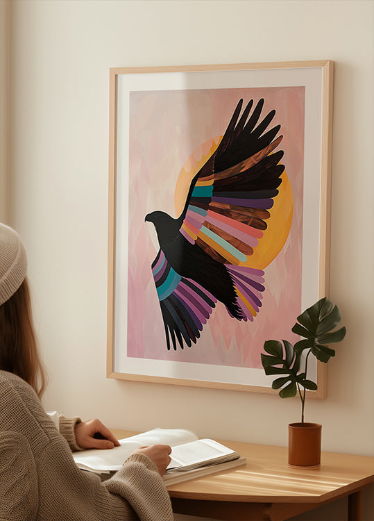 Póster Pássaro Acordando