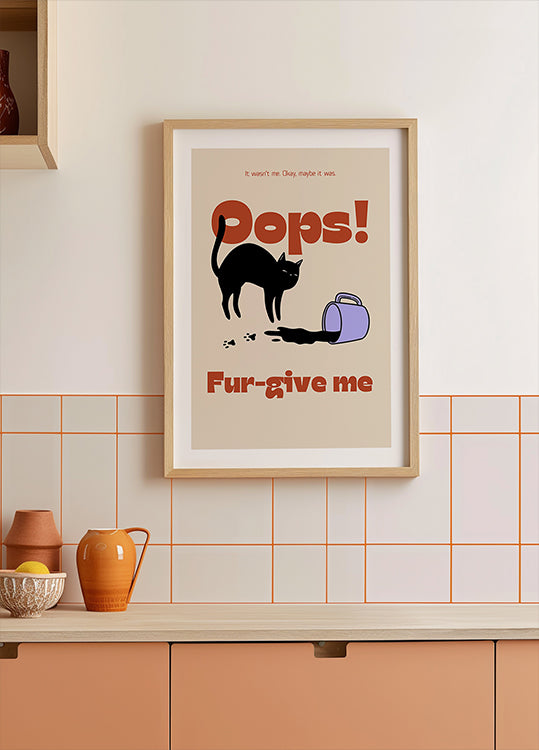 Póster Fur-me dê