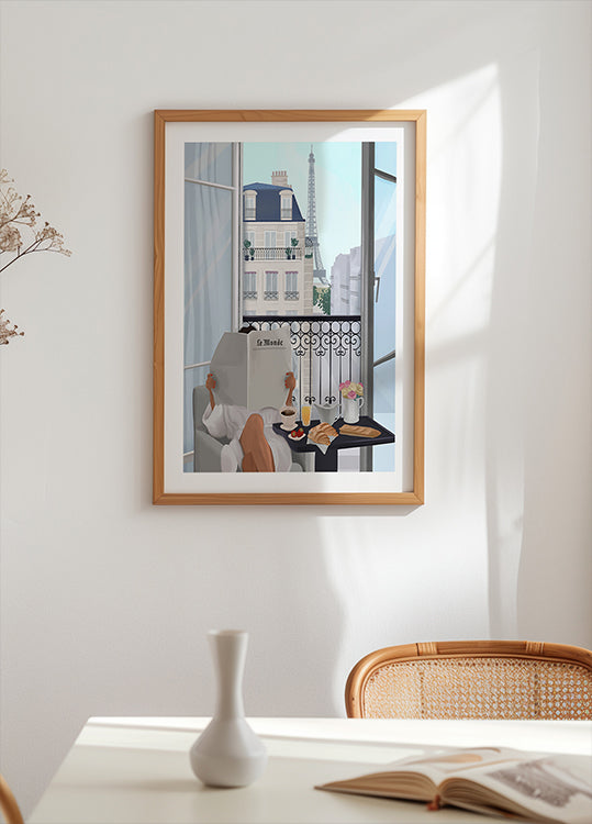 Póster Varanda de Paris