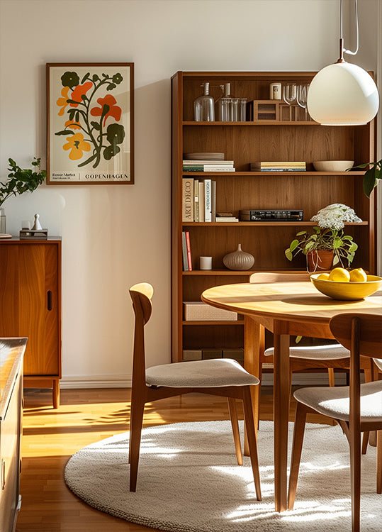 Mercado de Flores. Pôster Copenhague