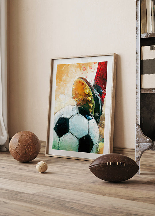 Póster Football 1 sport art