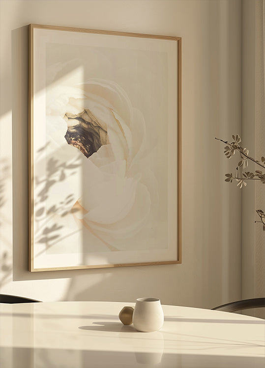 Póster Flor Branca No.1