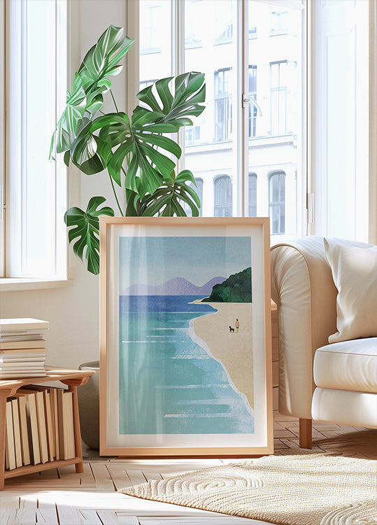 Póster Beach Girl iii