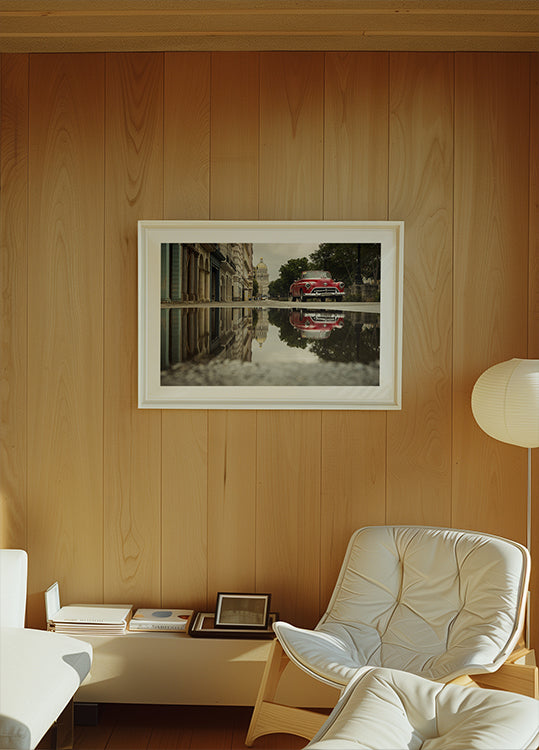 Póster Ruas de Havana, Cuba