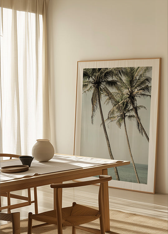 Póster Ocean Breeze Palms