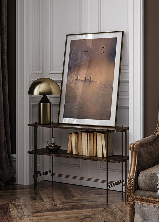 Pôster Onde a névoa não chegou