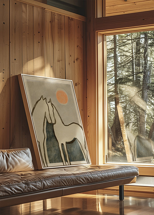 Póster Abraço Equino