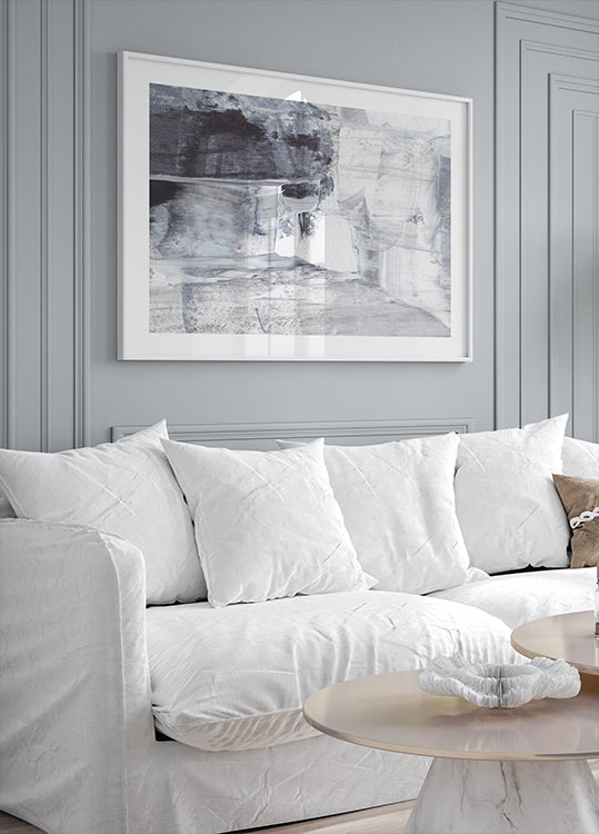 Pôster Serenidade Monocromática