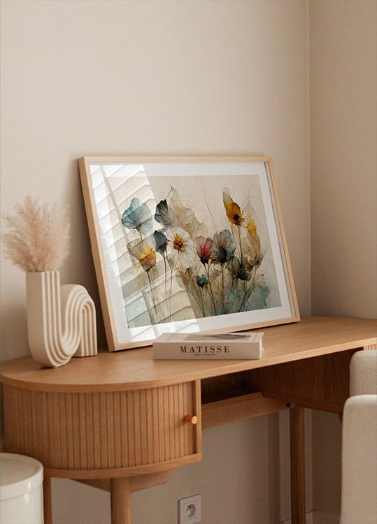 Pôster Sussurrando Flores