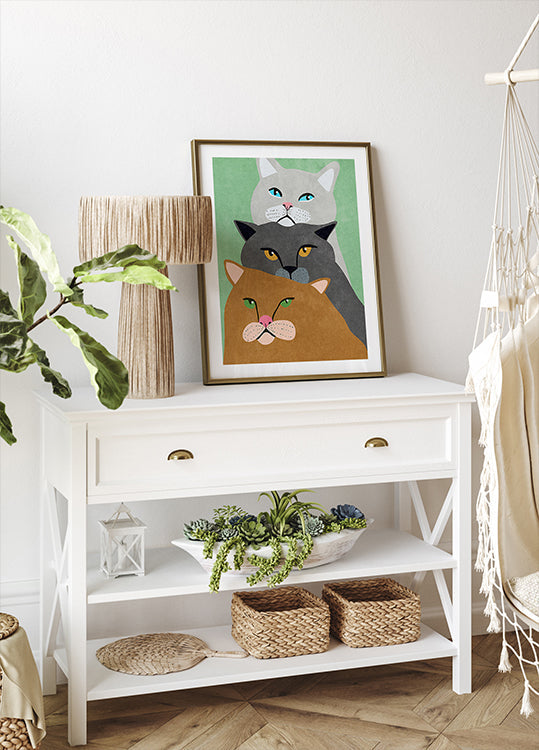 Pôster Trio de Gato