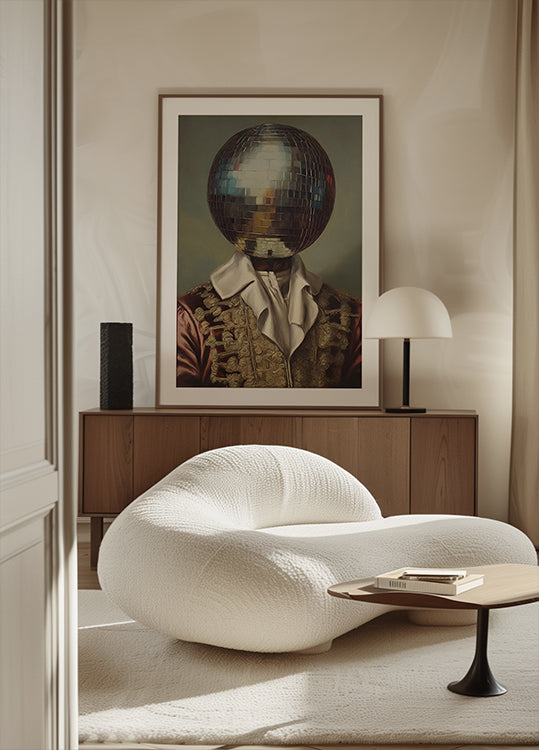 DiscoHead King / Arte de colagem alterada (NOVO)