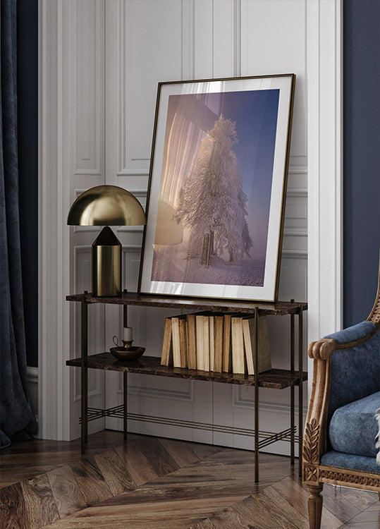 Póster Poesia de inverno à luz da manhã