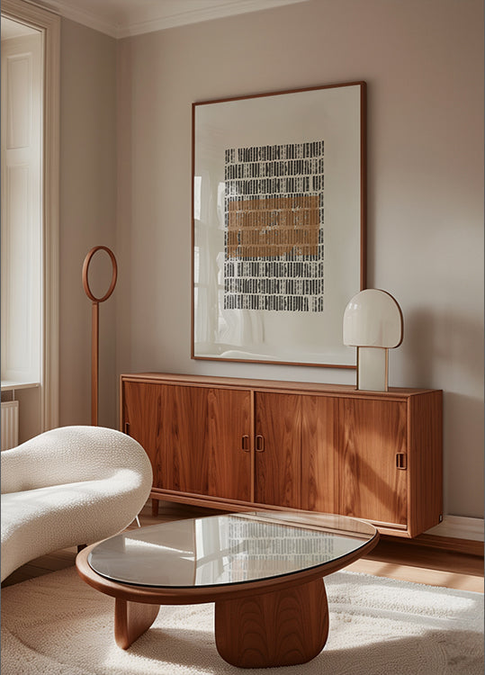 Póster Padrão em contraste