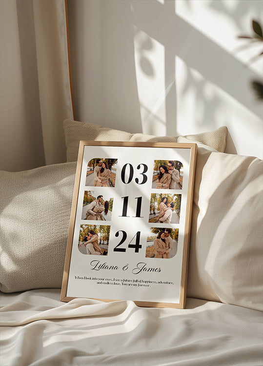 Poster Minha colagem de fotos do primeiro ano