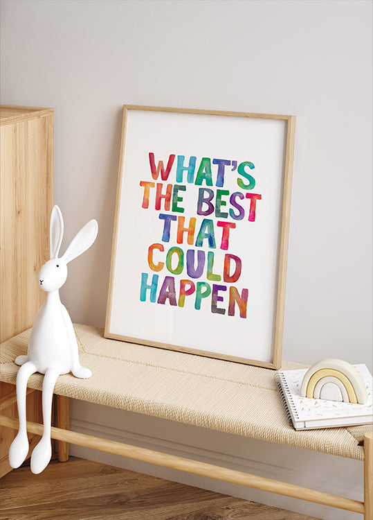 O que de melhor poderia acontecer Copiar pôster