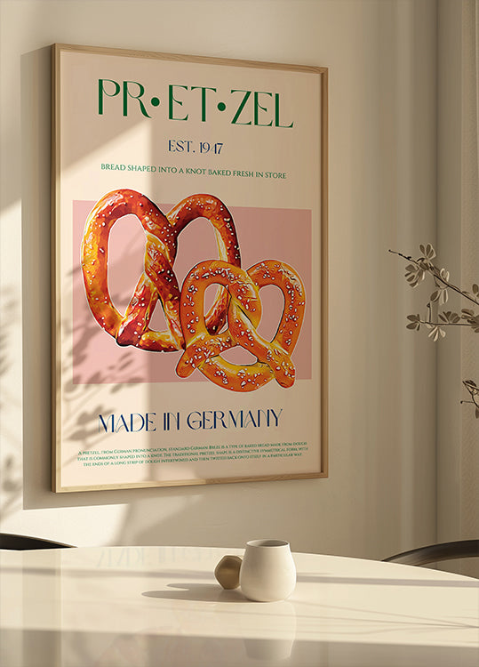 Pôster Delícia de Pretzel