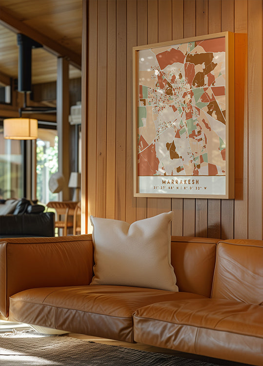 Pôster Tons Pretos 47 da Terra dos Mapas