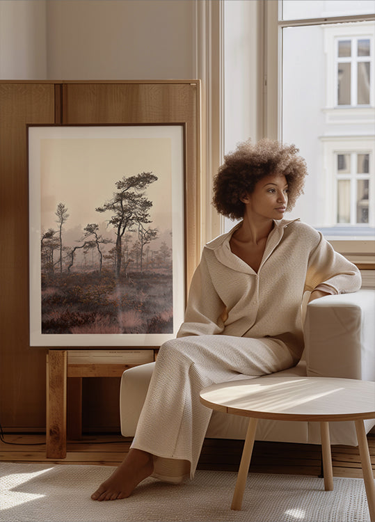 Póster Sculpture tree