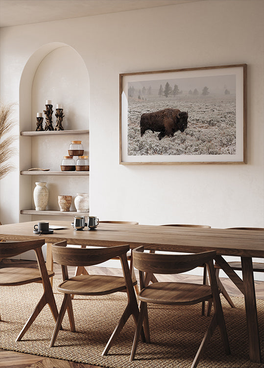 Final do outono em Yellowstone