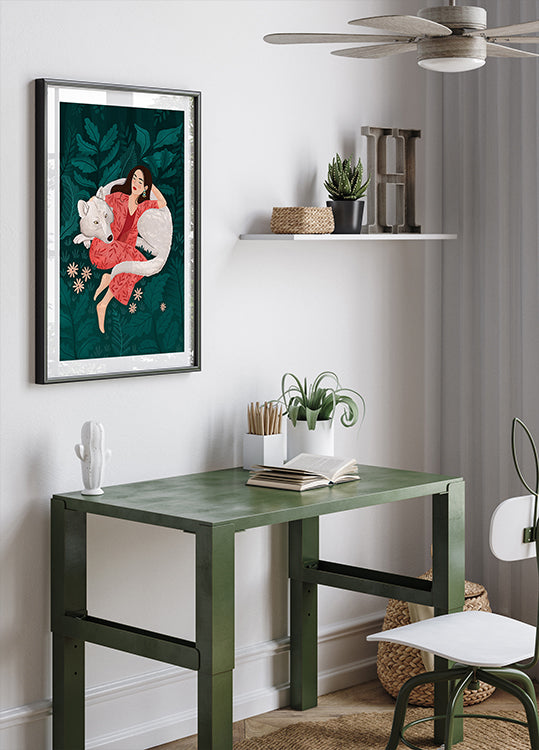 Póster Lobo Polar