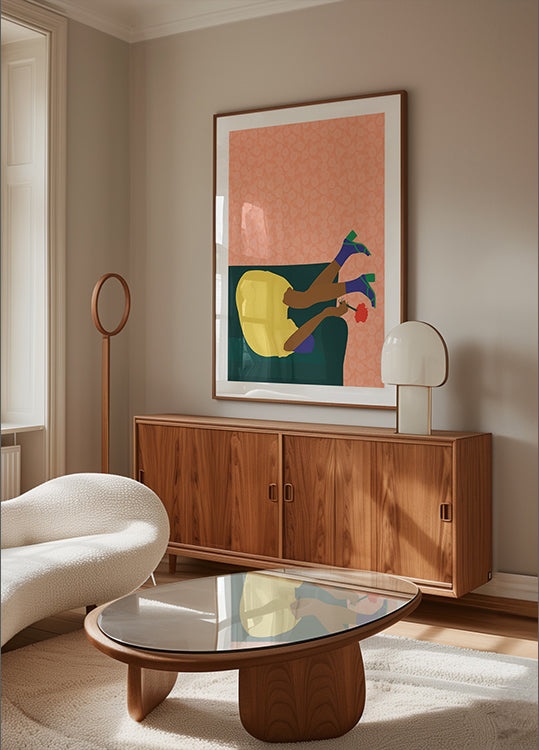 Pôster de véspera de ano novo