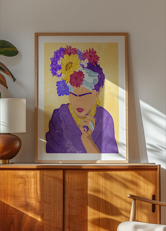 Frida e flores