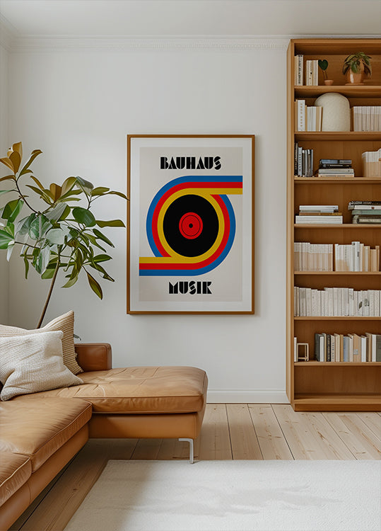 Pôster de vinil musical Bauhaus