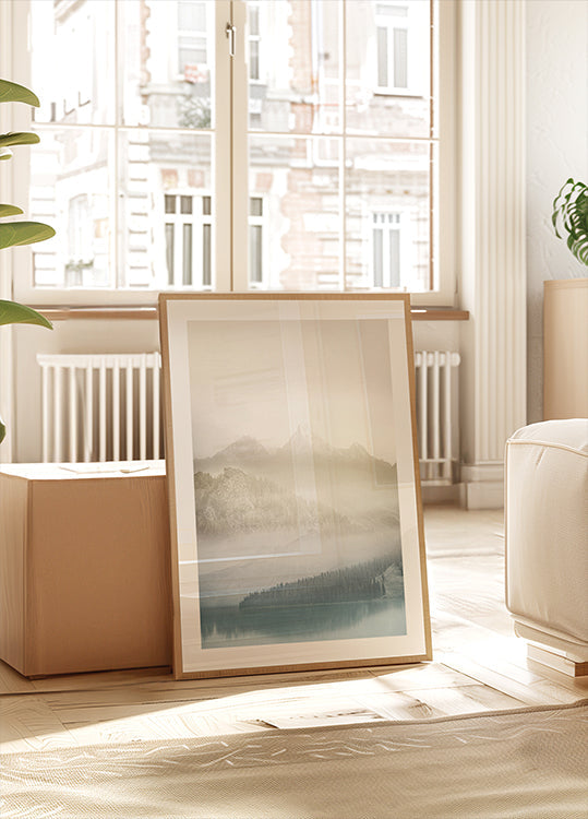 Póster Paisagem III da baunilha