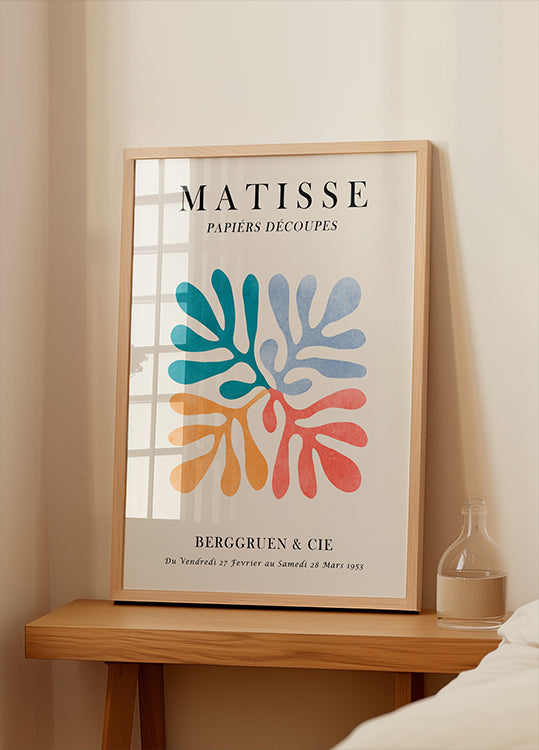 Pôster floral Matisse 4
