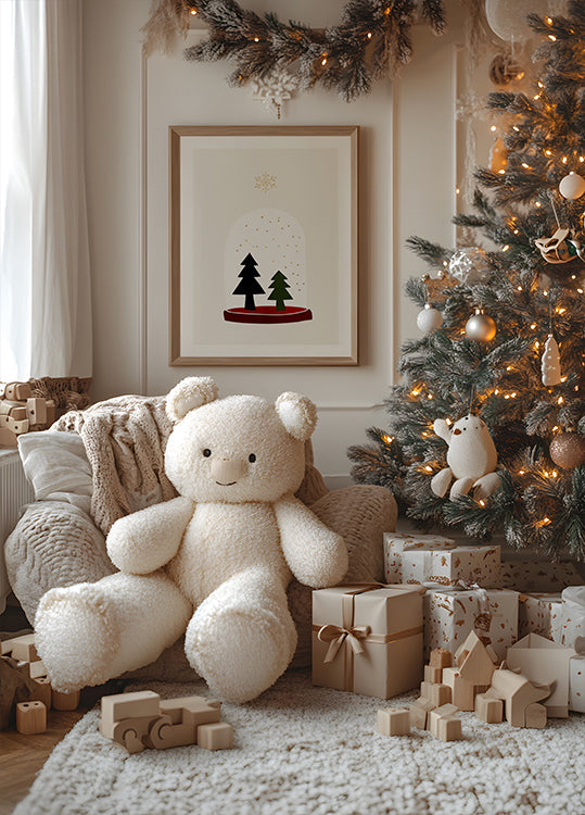 Pôster Dançando Flocos de Neve