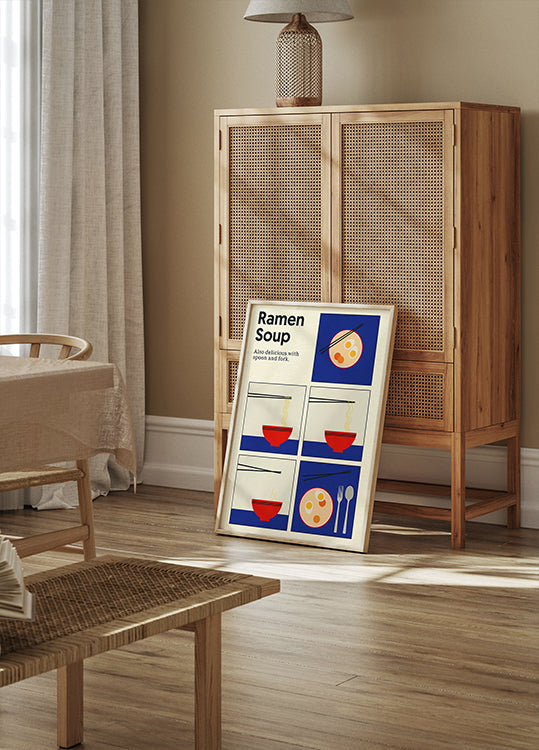 Póster Sopa de Ramen